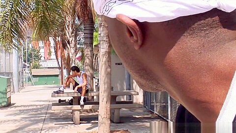 Sexy Latino muscle fucked by XXL black cock - GayInterracialBareback