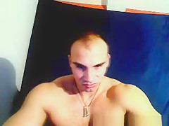 Sexy Muscle Boy Jerking Off