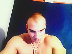 Sexy Muscle Boy Jerking Off