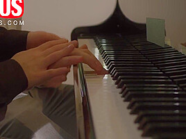 Sexy Piano Teacher Has A Special Lesson Planned For Her student 18+