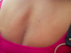Sexy aunty in market