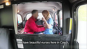 Sexy blonde babe Crissy Fox gets banged by nasty driver