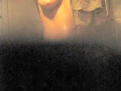 Sexy pussy close ups shot by the in shower