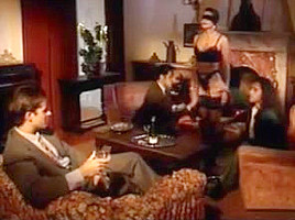 Shared blindfolded wife