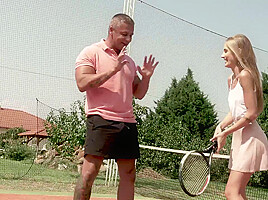 She Goes For Penis Instead of Tennis - PornWorld