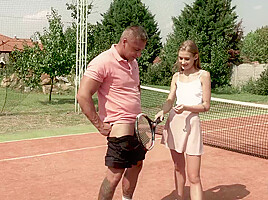 She Goes For Penis Instead of Tennis - PornWorld