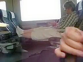 She must know train flasher is cumming