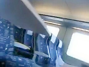 She must know train flasher is cumming