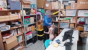 Shoplifter Tight Pussy Got Spreadeagle Fucked