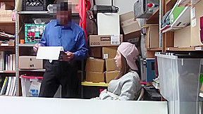 Shoplifting teen 18+ fucked by creepy manager - HD porn video - By thebluegreen