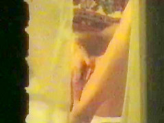 Short window peep masturbation