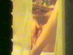 Short window peep masturbation