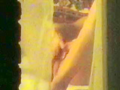 Short window peep masturbation