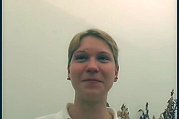Shorthaired amateur German takes her clothes off - KLBR Produktion