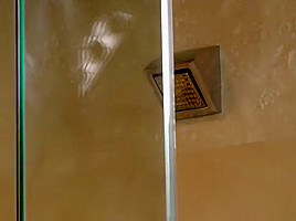 Shower Masage And Blowjob At Evocams com