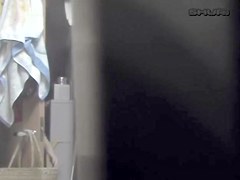Shuri masturbation with naughty Japanese tart massaging her clitoris