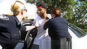 Skinny D is into banging perverted milf cops hard