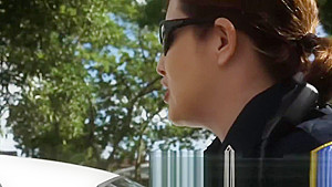 Skinny D is into banging perverted milf cops hard