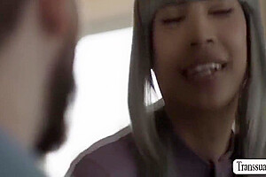 Skinny Trans Woman Analed In The Kitchen 10 Min - Itzel Saenz