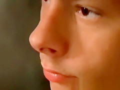 Skinny twink Danny Moretti wanking fat long pole for jizz