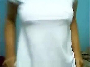Skype Asian Quick Strip boobs and pussy
