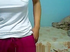 Skype Asian Quick Strip boobs and pussy