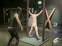 Slave Takes A Ball Bashing