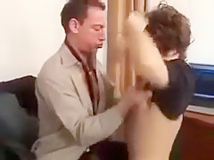 Slut punished with raw fucking