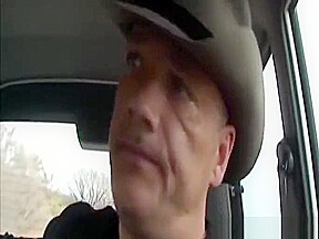 Slutty African Slave Giving Head In Car To White Cock