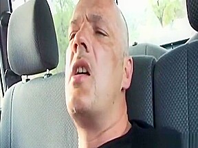 Slutty African Slave Giving Head In Car To White Cock