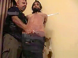 Slutty Girl Gets Enslaved By A Large Cheeky Dude