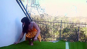 Slutty bride gets mouth gangbanged