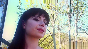 Slutty bride gets mouth gangbanged