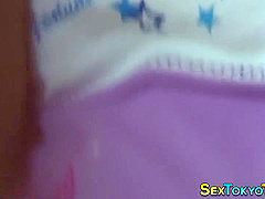 Small Knockers Asian Rubs Vag