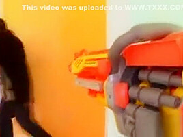 Small Tit Blonde Gives Handjob And Blowjob