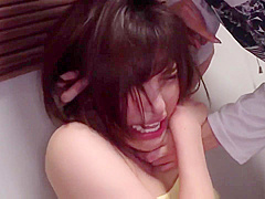 Small Titted Brunette Amateur Anal Nailed At Home