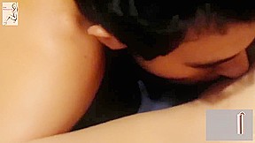 Smoking Hott Asian Sucks and Fucks Young Stud!