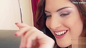 Snazzy teenage harlot Lyen Parker having fun in stockings