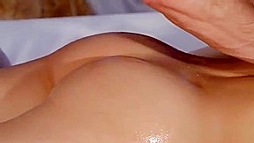 Spanish hottie rides masseurs cock