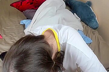 Spanking And Anal Masturbation By Cute Catgirl
