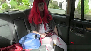 Spex british babe slammed by taxi driver