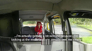 Spex british babe slammed by taxi driver