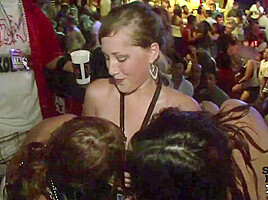 Spring Break Club Girls Flashing and Upskirt