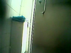 Spy cameras in public toilet
