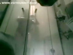 Spying on Her in the Shower and Filming Her Naked