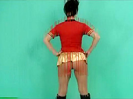 Star Trek Girl Loses Clothes