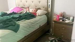 Step Mom Step son Christmas Confession ANAL Creampie