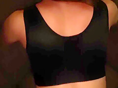 Step Sister Rides Big Cock Butt In Oil Cum On Pussy Danakiss
