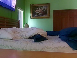Step daddy fucks sexy boy while wife is shopping
