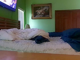 Step daddy fucks sexy boy while wife is shopping